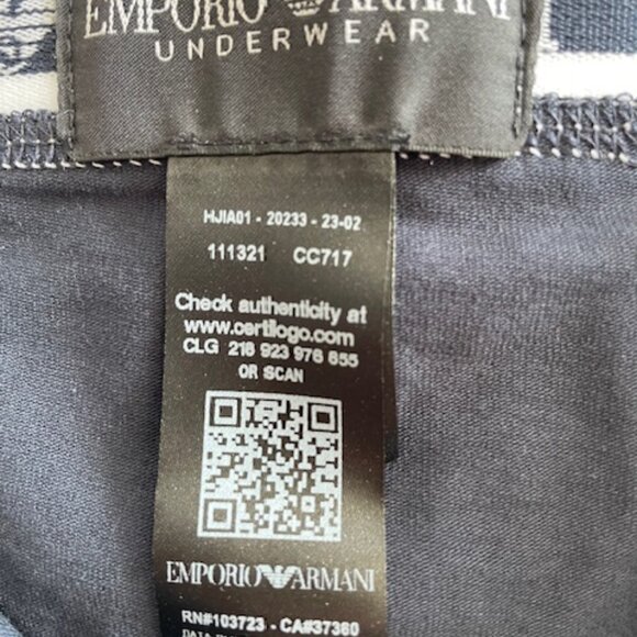 Emporio Armani 2 briefs size S new - Picture 2 of 3